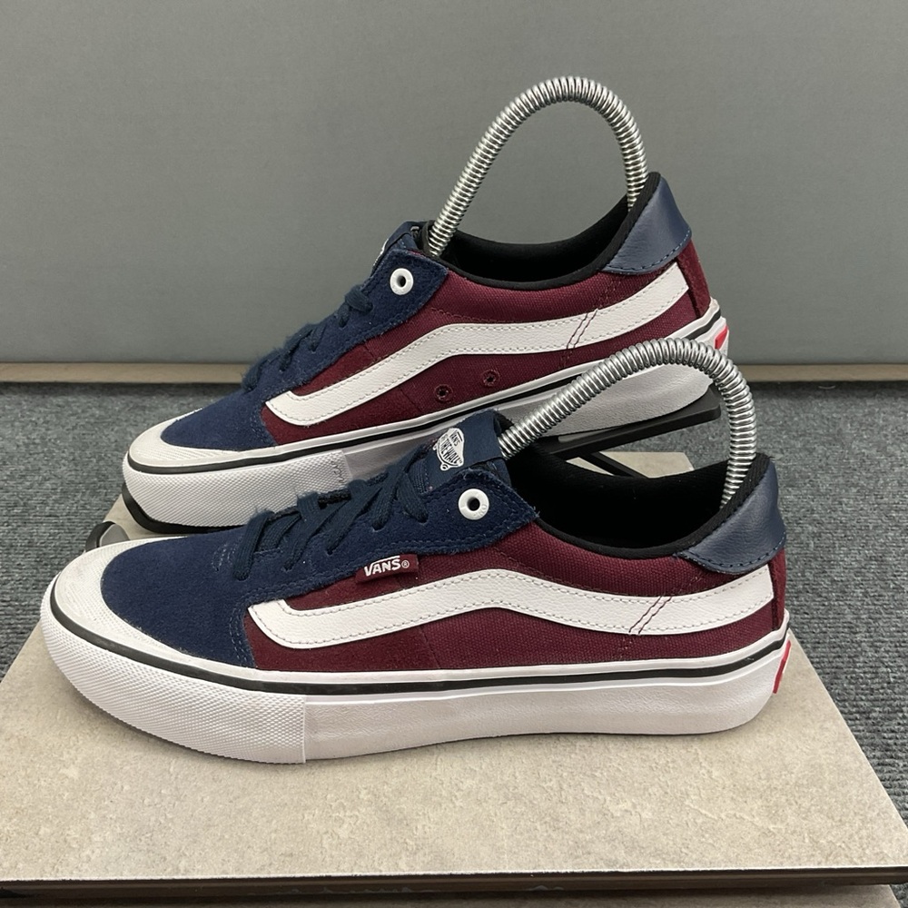 Vans Old Skool pro UltraCush Blue and Pomegranate Sneakers Mens Size 7